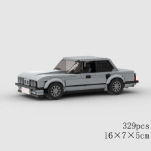 (10212 χωρίς κουτί)MOC Speed Car Racing SUV Pickup GT500 G63 R8 RX7 Μοντέλο οχήματος Building Block