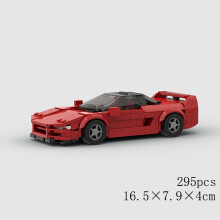 (10581 χωρίς κουτί)MOC Speed Car Racing SUV Pickup GT500 G63 R8 RX7 Μοντέλο οχήματος Building Block