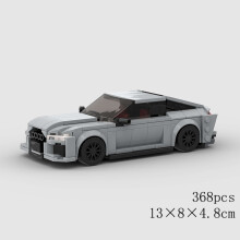 (10530 χωρίς κουτί)MOC Speed Car Racing SUV Pickup GT500 G63 R8 RX7 Μοντέλο οχήματος Building Block