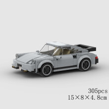 (10568 χωρίς κουτί)MOC Speed Car Racing SUV Pickup GT500 G63 R8 RX7 Μοντέλο οχήματος Building Block