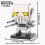 (MOC2235)MOOXI MOC Space War Brickheadz Interstellar Sci-Fi Robot Συμβατές Φιγούρες Δόμησης 1