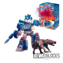 (Armor Soundwave) Δομικά Στοιχεία DEFENDER VERSION 3 Grimlock Soundwave Συναρμολογημένο Μοντέλο Κινητό