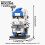 (MOC2265)MOOXI MOC Space War Brickheadz Interstellar Sci-Fi Robot Συμβατές Φιγούρες Δόμησης 1