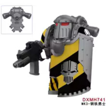 (Dxmh741) Imperium Games Building Blood War Angels Space Wolves Salamanders Soldiers Action Figures