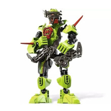 (πράσινο, χωρίς κουτί) Συναρμολόγηση νέου Hero Factory Star Warrior Bionicle Building Blocks Robot Warrior