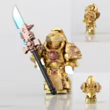 (113-3) Imperium Games Building Blood War Angels Space Wolves Salamanders Soldiers Action Figures