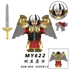 (My622) Imperium Games Building Blood War Angels Space Wolves Salamanders Soldiers Action Figures