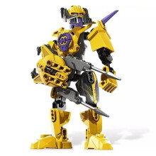 (Κίτρινο, Χωρίς Κουτί) 2025 Νέα Hero Factory Star Warrior Bionicle Building Blocks Robot Warrior 2.0