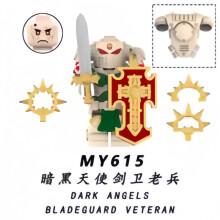 (My615) Imperium Games Building Blood War Angels Space Wolves Salamanders Soldiers Action Figures