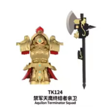 (Tk124) Imperium Games Building Blood War Angels Space Wolves Salamanders Soldiers Action Figures