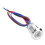 Pre-Wired LED Indicator 12mm 12V‑24V Dual Colors Common Anode LED Light (red ), Buttons and Indicators 2