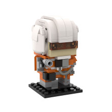 (Ροζ) Φιγούρες Space Wars Buildmoc Vader-Anakined Queen Jar Binksed General-Grievous Building Blocks