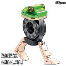 (Bonece -59PCS)Νεότερα ιταλικά Brainrot Bricks Tung Tung Sahur Figures Tralalero Tralala DIY Building