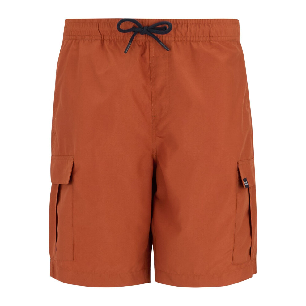 Regatta (S, Brick) Mens Blanmont Swim Shorts Multicoloured