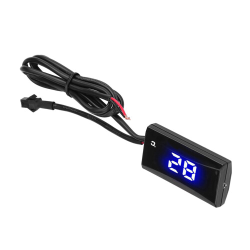 Blue Light Water Temp Meter Motorcycle 0-120C 2