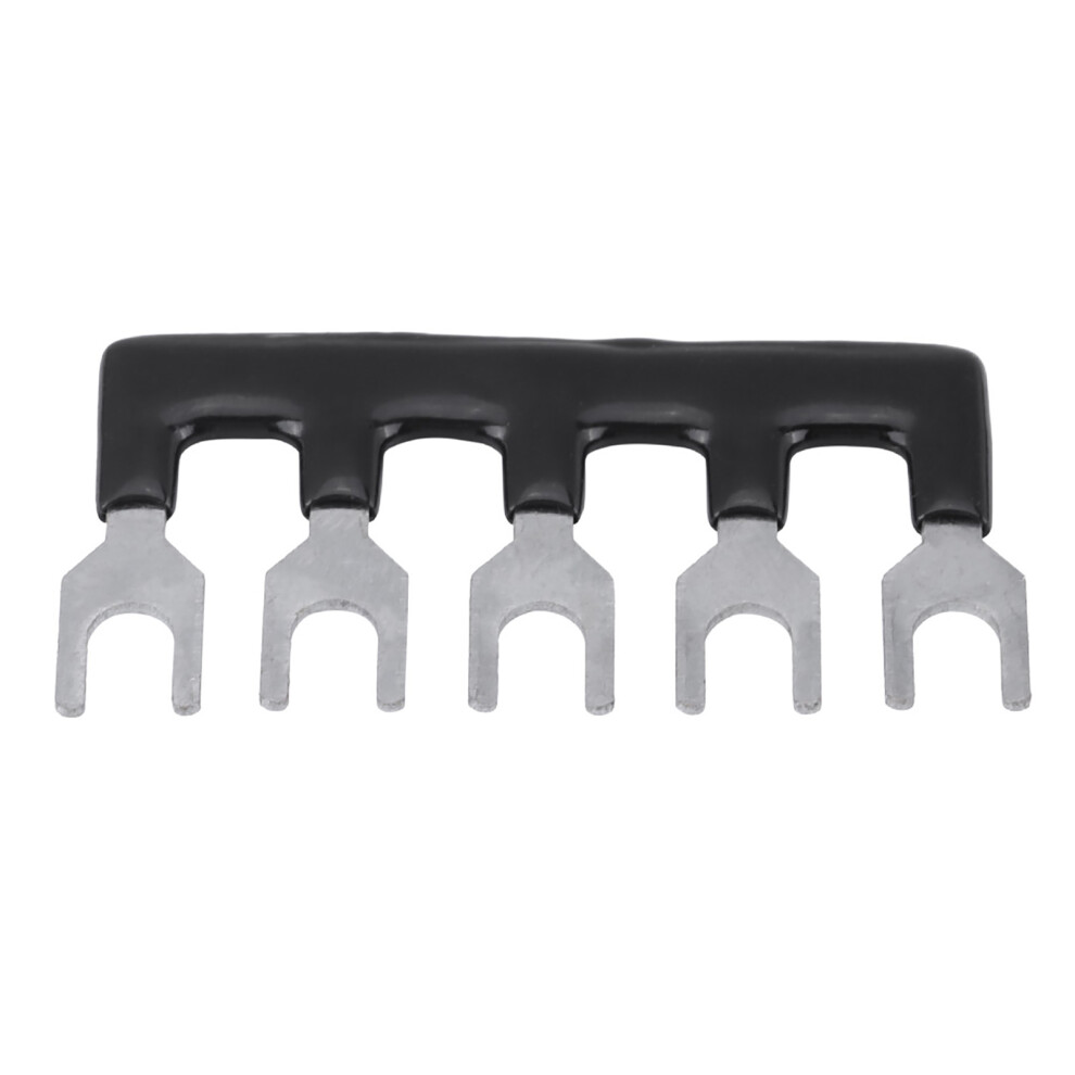 Dual Row 5 Pole Screw Terminal Block 600V 15A 5Pc 7293282728370