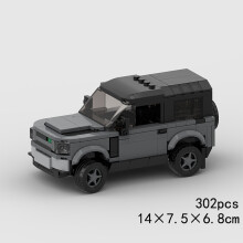 (10676 χωρίς κουτί)MOC Speed Sports Super Race Car Model Building Blocks DIY Bricks City Technical