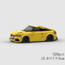 (10641 χωρίς κουτί)MOC Speed Sports Super Race Car Model Building Blocks DIY Bricks City Technical