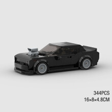(10311 χωρίς κουτί)MOC Speed Sports Super Race Car Model Building Blocks DIY Bricks City Technical