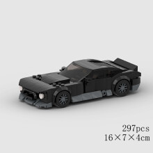 (10668 χωρίς κουτί)MOC Speed Sports Super Race Car Model Building Blocks DIY Bricks City Technical