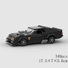 (10610 χωρίς κουτί)MOC Speed Sports Super Race Car Model Building Blocks DIY Bricks City Technical