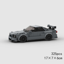 (10394 χωρίς κουτί)MOC Speed Sports Super Race Car Model Building Blocks DIY Bricks City Technical