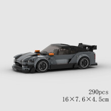(10635 χωρίς κουτί)MOC Speed Sports Super Race Car Model Building Blocks DIY Bricks City Technical