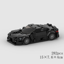 (10650 χωρίς κουτί)MOC Speed Sports Super Race Car Model Building Blocks DIY Bricks City Technical