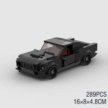 (10260 χωρίς κουτί)MOC Speed Sports Super Race Car Model Building Blocks DIY Bricks City Technical