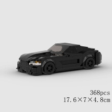 (10634 χωρίς κουτί)MOC Speed Sports Super Race Car Model Building Blocks DIY Bricks City Technical