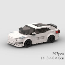 (10666 χωρίς κουτί)MOC Speed Sports Super Race Car Model Building Blocks DIY Bricks City Technical