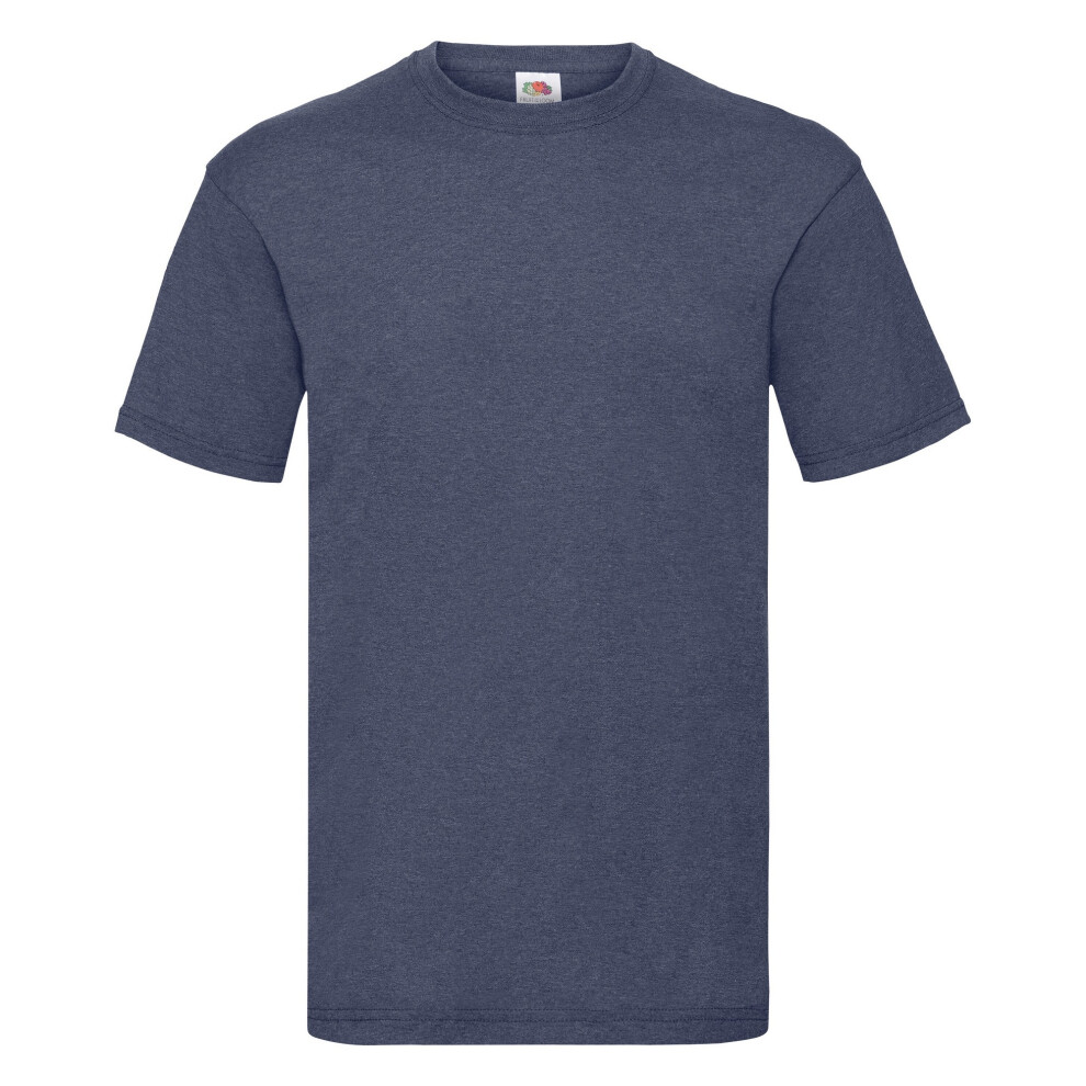 Fruit Of The Loom (S, Vintage Heather Navy) Mens Valueweight Short Sleeve T-Shirt Blue,Multicoloured