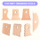 7 Pieces Pottery Tools Pottery Foot Shaper Tools Pottery Trimming Tools Pottery Profile Rib Bundle Foot Shaper 5