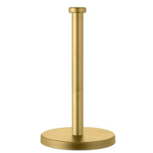 Freestanding Kitchen Paper Towel Holder Stainless Steel, No-Drill Design Restaurant Tabletop Tissue / Plastic Wrap Stand