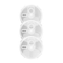 3PCS 3D Printing Filament Dry Box 1KG Storage Case Dustproof Anti-Moisture Sealed Box Wall-Mounted for Filament Holder