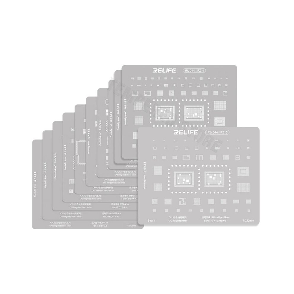 Relife Rl-044 16-Piece For Series Cpu Integrated Steel Formwork Kit, Protective Integrated Tin-Filled Formwork 6033495082279