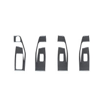 Copertura In Fibra di Carbonio per Interruttore Alzacristalli per Ateca 5F 2016-2025 Cupra Ateca 5F 2018-2025 Accessori Interni