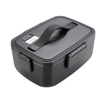 2,0-Liter-Elektro-Lunchbox, Tragbarer Speisenwärmer, Wasserloser, Auslaufsicherer Lunchbehälter, Ideal für die Arbeit, EU-Stecker