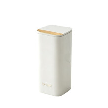 Automatic Liftable Cosmetics Storage Box Desktop Dust Makeup Brush Brow Pencil Eyeliner Storage Bucket Make Organizer