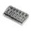 6-String Guitar Fixed Bridge 72.8 Fixed Bridge Body Fittings Alloy Drawing Plate String Bridge Chrome 2