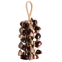 Shaker di Gusci di Semi, 3 Tipi di 70 Gusci di Noci Naturali, Strumenti per La Guarigione Sonora, La Consapevolezza e La Meditazione.