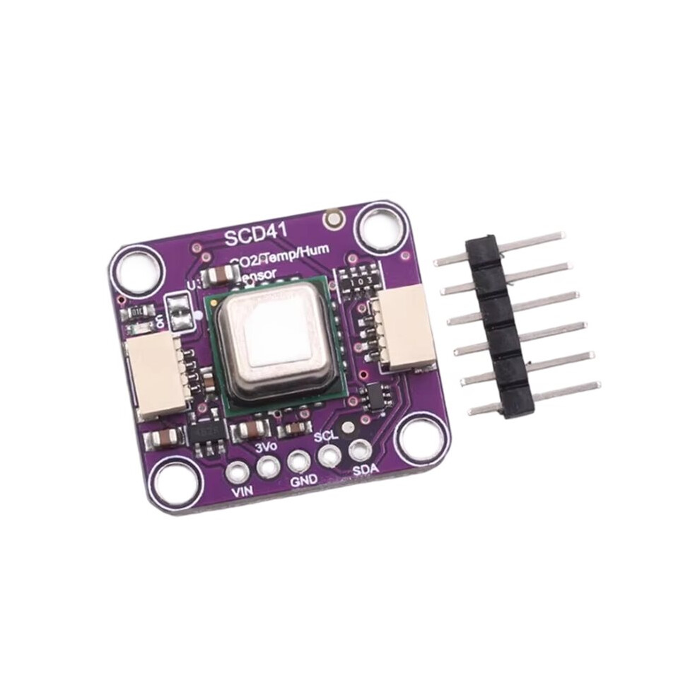 Scd41 Co2 Carbon Dioxide Gas Sensor Module With Temperature And Humidity Detection I2c Communication 4712119981267