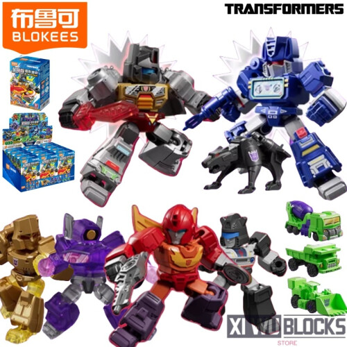 (Hot Rod) Δομικά Στοιχεία DEFENDER VERSION 3 Grimlock Soundwave Assembled Model Κινητό Παιχνίδι Στολίδι 1