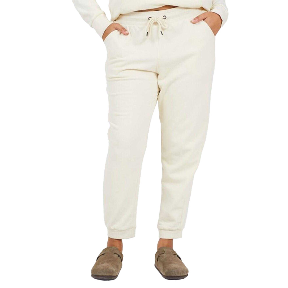 Brave Soul (16 Uk, Cream) Womens/Ladies Plus Jogging Bottoms