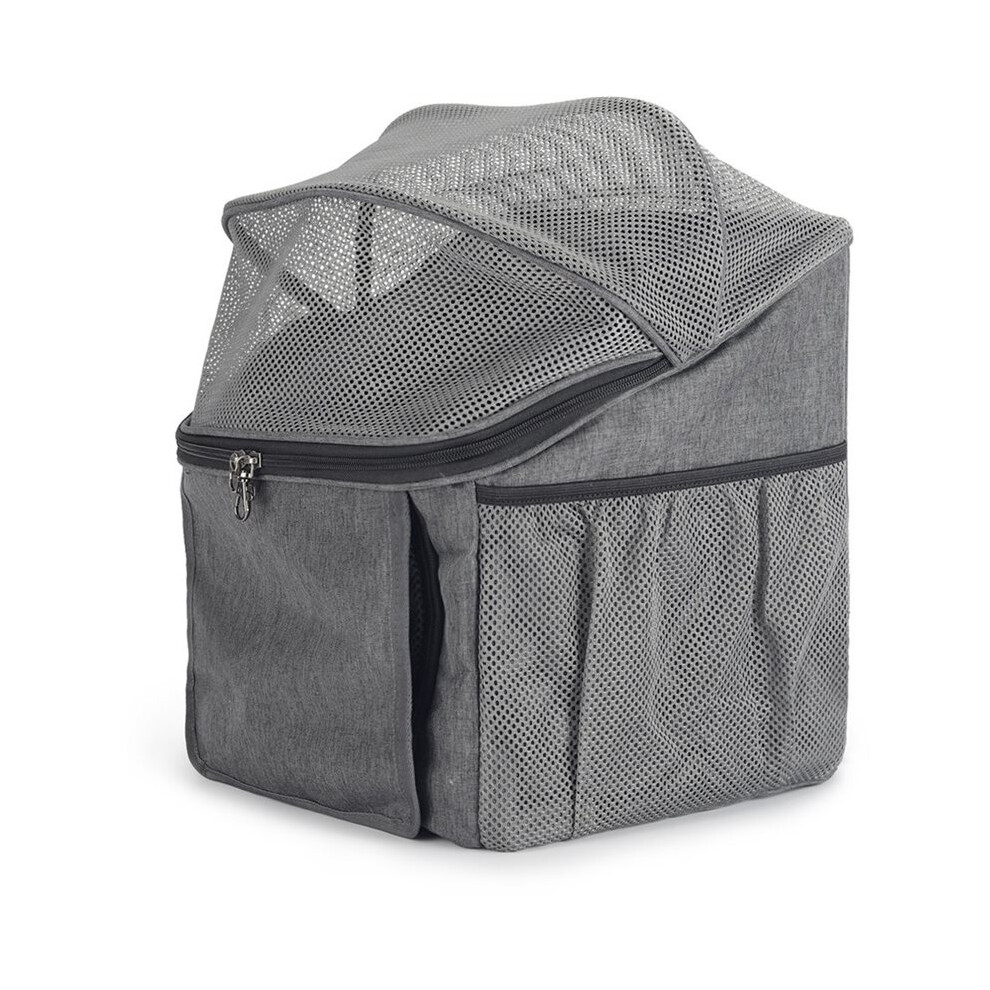 Dog Bike Basket Carrier Pet Travel Bag Foldable Versatile Comfortable Portable Outdoor Traveling Camp Bicycle Basket B Saudism