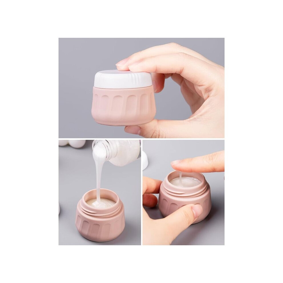 Travel Toiletries Bottle Set, Includes A Free Transparent Travel Bag, Leak-Proof Squeeze Container