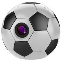 -Handkamera mit 1080p-HD-Auflösung, 130-Weitwinkelobjektiv, Kompakter Sport-Camcorder in Fußballform für Den Außenbereich