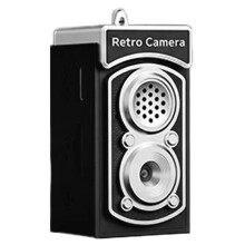 New Retro CCD Dual Reflection Digital Camera HD 1080P Pixel Retro Student Travel Portable Small Camera Pendant