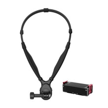 ZJ09 Flexible POV Neck Magnetic Mount with OA24 Adapter for Action Camera Daily Record 360 Rotation Livestreaming