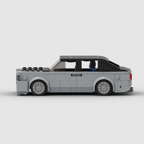 (10663 χωρίς κουτί)MOC Speed Sports Super Race Car Model Building Blocks DIY Bricks City Technical 2